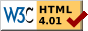 Valid HTML 4.01 Loose